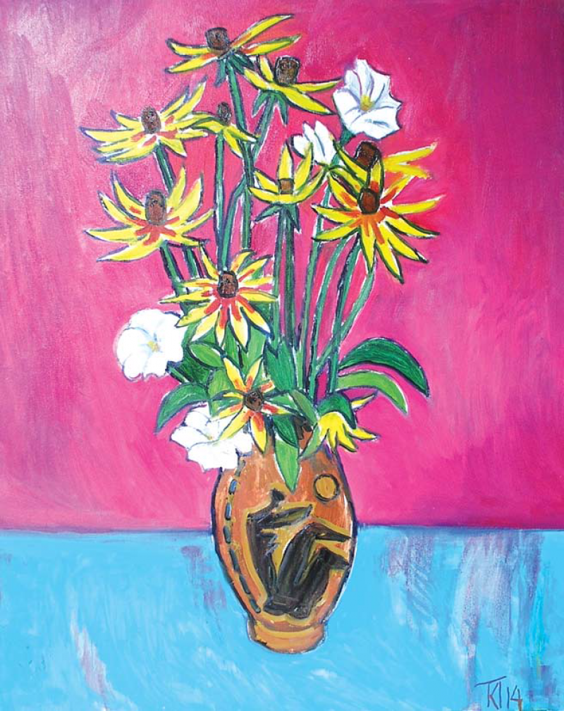 Still life with flowers 4